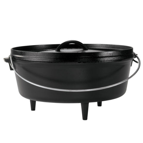 LODGE Cast Iron Camp dutch oven