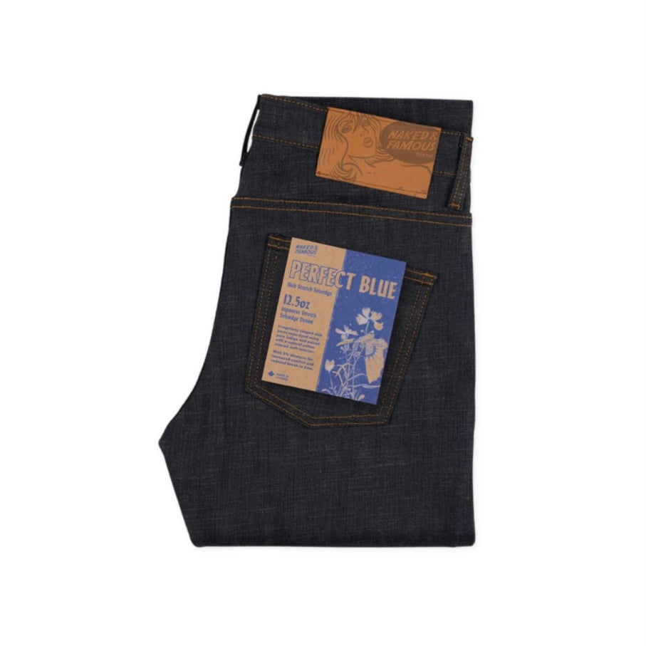 NAKED & FAMOUS Weird Guy Perfect Blue